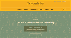 Desktop Screenshot of gottman.com